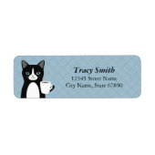 Kat Return Address Labels (Voorkant)