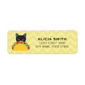 Kat Return Address Labels (Voorkant)