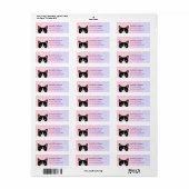 Kat Return Address Labels (Full Sheet)