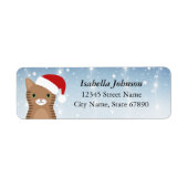 Kat Return Address Labels (Voorkant)