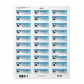 Kat Return Address Labels (Full Sheet)