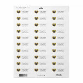Kat Return Address Labels (Full Sheet)