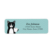 Kat Return Address Labels (Voorkant)