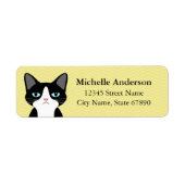 Kat Return Address Labels (Voorkant)