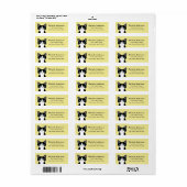 Kat Return Address Labels (Full Sheet)