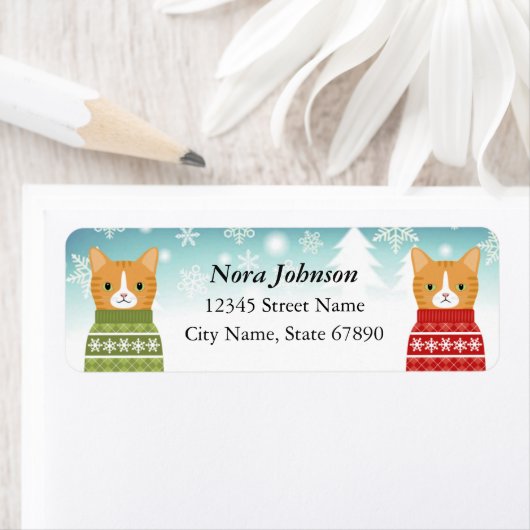 Kat Return Address Labels (Insitu)
