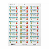 Kat Return Address Labels (Full Sheet)