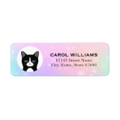 Kat Return Address Labels (Voorkant)