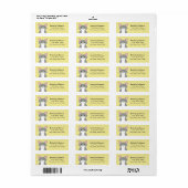Kat Return Address Labels (Full Sheet)
