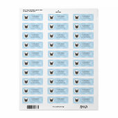 Kat Return Address Labels (Full Sheet)