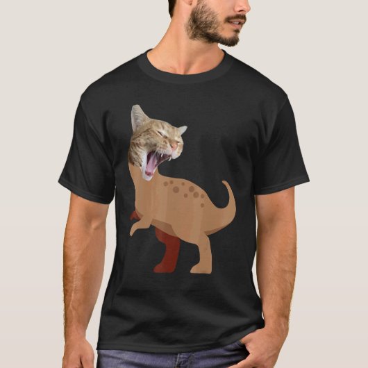 Kat Rex Dino 3 T-shirt (Voorkant)
