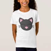 Kat Ringer T-Shirt (Voorkant)