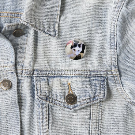 Kat Ronde Button 3,2 Cm (In situ)