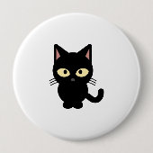 kat ronde button 4,0 cm (Voorkant)