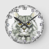 kat ronde klok (Voorkant)