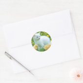 kat ronde sticker (Envelop)