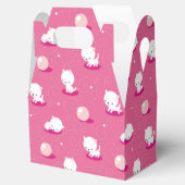 Kat Roze Kittens Patroon voor Ventikdoos Bedankdoosjes (Geopend)