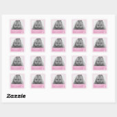 Kat - roze sticker (Vel)