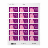 Kat Roze & Violet Label (Full Sheet)