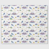 Kat ruimte cadeaupapier (Vlak)