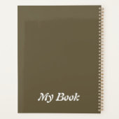 Kat Samurai. Personaliseren. Planner (Achterkant)