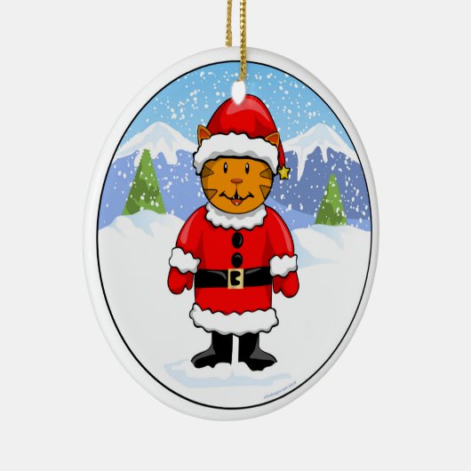 Kat Santa Ornament (Rechts)