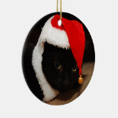Kat Santa-versiering Keramisch Ornament (Rechts)