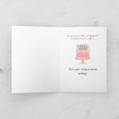 Kat | Sarcastische partij Pet Cat Funny Birthday K Kaart (Binnen)