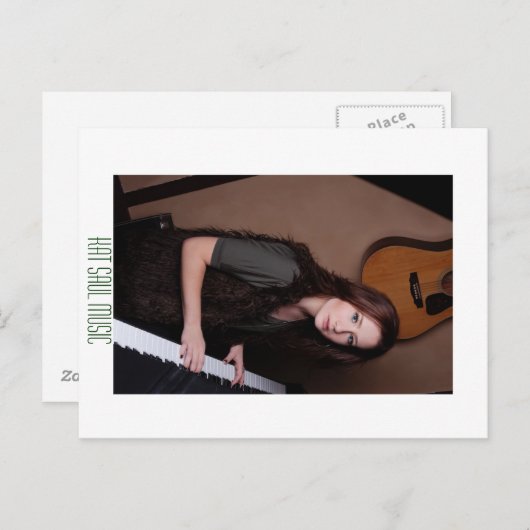 Kat Saul Briefkaart (Voorkant / Achterkant)