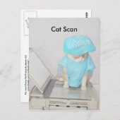 Kat Scan Briefkaart (Voorkant / Achterkant)