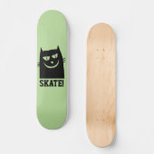 KAT, SCHAATS. PERSOONLIJK SKATEBOARD (Voorkant)