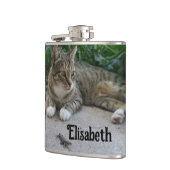 Kat, schattig, huisdier, vieze... heupfles (Links)