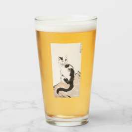 Kat (Schattig Kitten) (Aardige Kitty) (door Xu Bei Glas