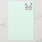 Kat Schattige en speels piekend uit een broekzak Briefpapier (Voorkant)