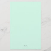 Kat Schattige en speels piekend uit een broekzak Briefpapier (Achterkant)