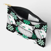 Kat Schattige en speels piekend uit een broekzak Etui (Open)