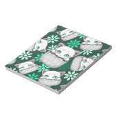 Kat Schattige en speels piekend uit een broekzak Notitieblok (Linkerzijde)