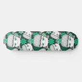 Kat Schattige en speels piekend uit een broekzak Persoonlijk Skateboard (Horizontaal)