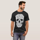 Kat schedel - Kat Skeleton Halloween Costume Idea T-shirt (Voorkant volledig)