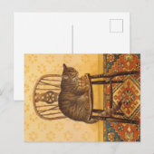 KAT-SCHIJNEN  BRIEFKAART (Voorkant / Achterkant)