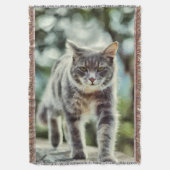 Kat schilderen deken (Voorkant Verticaal)