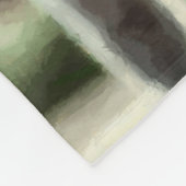 Kat schilderen fleece deken (Hoek)