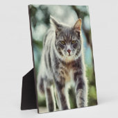 Kat schilderen fotoplaat (Zijkant)