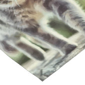 Kat schilderen korte tafelloper (Hoek)