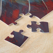 Kat schilderen legpuzzel (Zijkant)