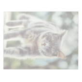 Kat schilderen notitieblok (Voorkant)