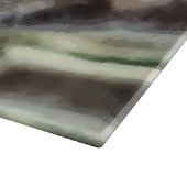 Kat schilderen snijplank (Hoek)