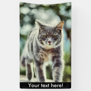 Kat schilderen spandoek