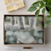 Kat schilderen tissuepapier (Geschenk)