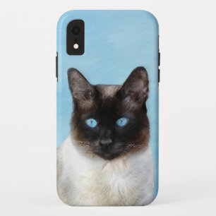 Kat schilderen van Siamese - Kute Original Cat Art Case-Mate iPhone Case